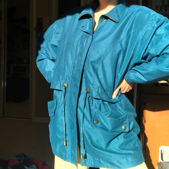 Teal 90's Aeros Anorak Jacket - Picture 5 of 8